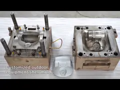Custom PC Dan ABS Alloy Material Plastik Injeksi Molding Custom Made Berdasarkan Gambar 3D