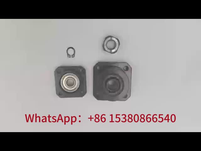 FK12 FF12 Ball Screw End Block High Precision Standard Lead Screw Support Unit