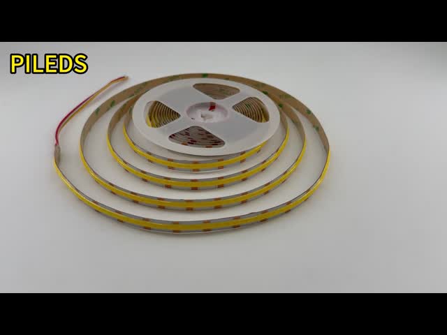 ダブルカラー温度12V 24V COB LEDストライプ 柔軟性 5mm 8mm 10mm14W/M 160° CCT 調節可能 624led/m LED コブストライプライト
