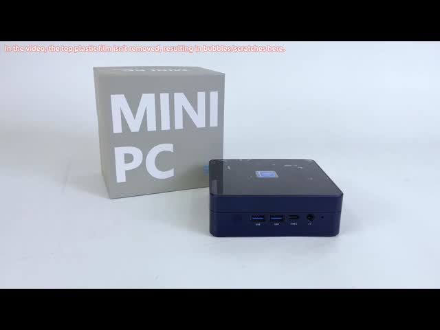 DDR5 インテル N200 ミニ PC 32GB デュアル RJ45 2.5G LAN ファンの付き ホーム オフィス
