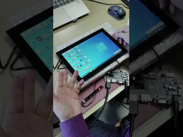 10.1インチ40ピンLVDS液晶タッチパネルとIICインターフェイス 1280*800ピクセル解像度と1000-1コントラスト比