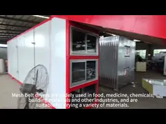 China High Temperature Drying Machine For Fish Fruits Vegetables Heavy Industry Dryer supplier