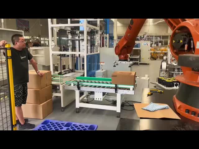 Yaskawa MS80W использовало робототехническую систему Palletizer многофункциональную