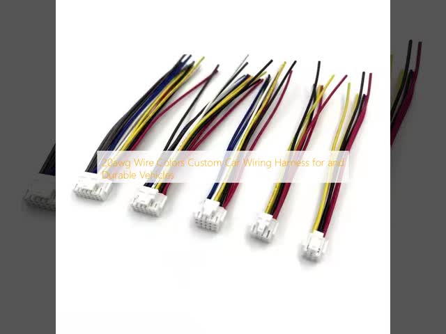 20awg ワイヤー カラー カー カー ワイヤリング ハーネス 耐久 車両
