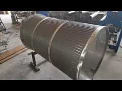 Food Grade Rotary Wedge Wire Screen In Stainless Steel 304 Material