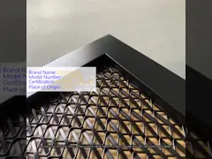 5mm Warp Pitch Decorative Wire Mesh Grilles Perfect Style And Function Cabinet Doors