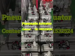 Pneumatic Valve Rack And Pinion Actuator 90 Degree Pneumatic Rotary Actuators