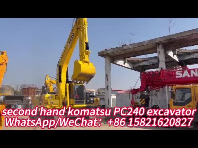 PC240-8 中古のコマツー掘削機 24トンのクローラー型掘削機