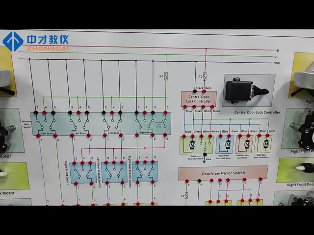 電気窓とドアロックシステム フォルクスワーゲンジェッタ用の自動車トレーナー