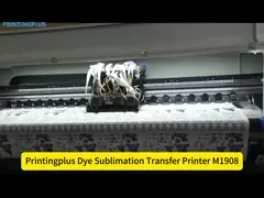 Vitesse d'impression rapide professionnelle Impression par sublimation par colorant avec 1880 DPI