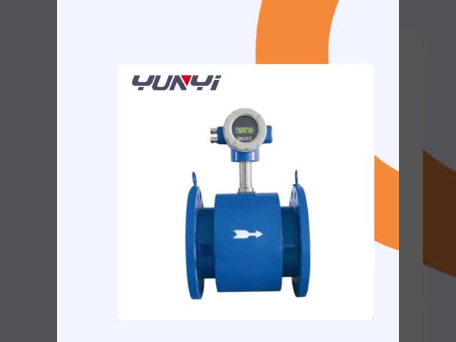 電磁水流量計 2 4 8 インチ 流量伝達器 4-20mA RS485