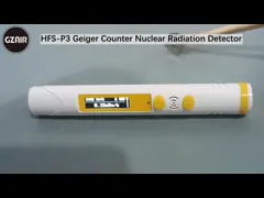 Detector digital de radiación nuclear tipo pluma CT Detección de contaminación gamma por rayos X