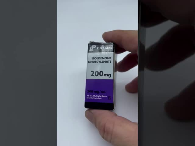 Anabolic Sticker Vial Labels With Test A