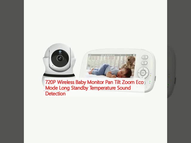 5 Inch HD Baby Monitor with 720P Camera and Night Vision