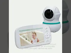 5 Inch HD Baby Monitor with 720P Camera and Night Vision