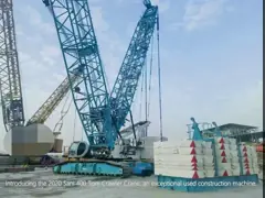 Granas de carga pesada usadas 2020 Granas de elevação de segunda mão XCMG 400 toneladas
