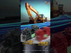 JCB JZ140 エグババター部品のための最終ドライブ video