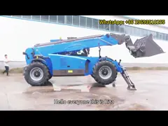 Avrupa için 18 metre yüksekliğinde kazı kovaları taşıyan 5 tonluk Telehandler