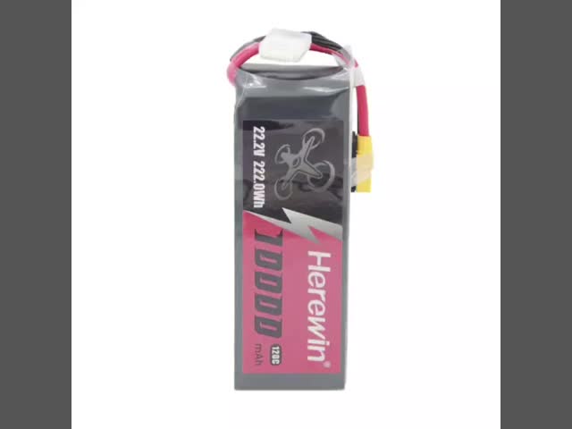 UAV carregamento rápido e durabilidade de longa duração com Herewin Semi-Solid State Battery 14S 53.2V 20000mAh
