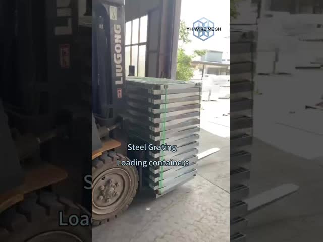 Heavy Duty Anti Slip Stainless Steel Walkway Grating Durable Industrial Flooring