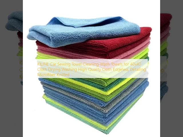 KILINE Best Selling All-Purpose Cleaning Dish Towels Reusable Microfibre Celeaning Cloth Colorful Quick Drying Rags