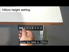 Electric Office Desk Dual Motor Stand Desk Up Height Adjustable Table