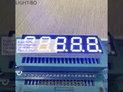 ضوء عالي الأحمر 0.56 بوصة 5 أرقام 7 قطعة عرض LED عادي للأنودية لتحكم العملية