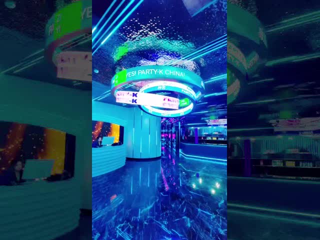 Customized Led Display Panel P3mm Flexible Shapes Lightweight Construction