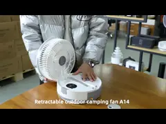 Ventilador Socool 40000mAh Ventilador portátil tipo-C Ventilador dobrável Ventilador recarregável para acampamento ao ar livre