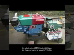 Industrial Water Jet Cleaning Machine Water Blaster Equipment For Heat Exchangers Pipes