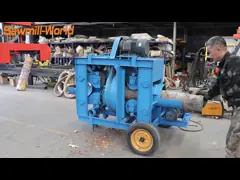 Portable Log Debarker Holz Schälmaschine mit Traktor-PTO für Rinde entfernen