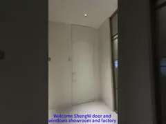 LOW E Security Curtain Wall Window Reinforced Aluminium Sliding Window For Kitchen