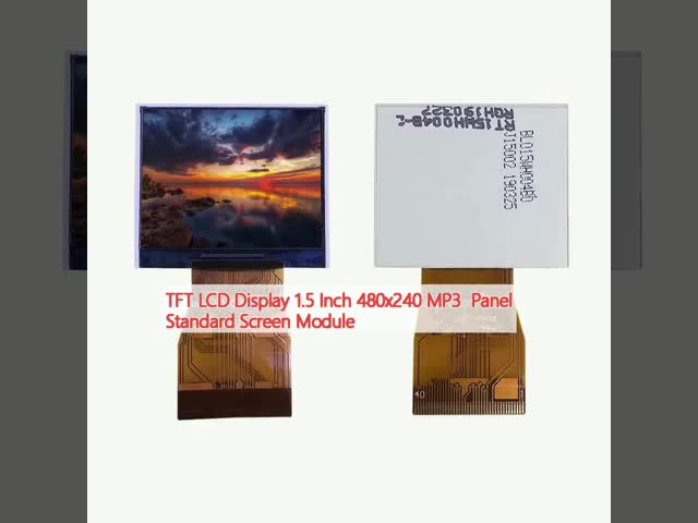 TFT LCD Display 1,5 polegadas 480x240 MP3 Panel Modulo de tela padrão