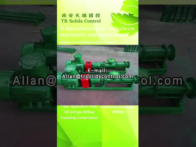 TRG20A-055 Screw Pump 20m3/H Flow And 5.5kw Power For Drilling Operations