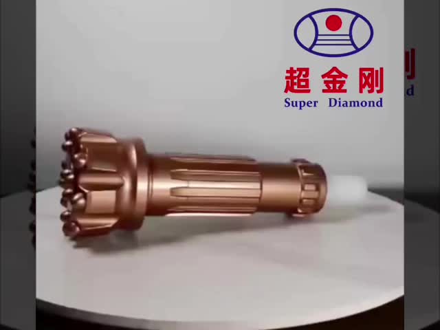 高気圧岩石掘削 4インチ DTH ハンマー Td40 / Cop44 高精度掘削のための金DTHビット