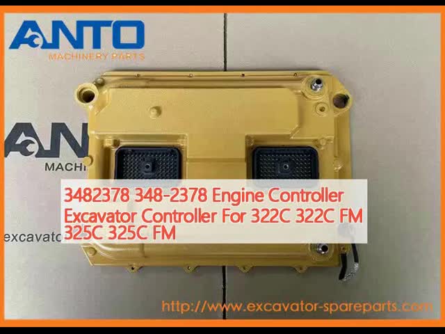 3482378 348-2378 エンジンコントローラー 322C 322C FM 325C 325C FMのための掘削機コントローラ