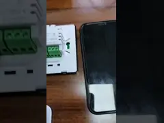 T5 pantalla táctil termostatos WiFi inteligentes pantalla LED para calderas combinadas de calefacción por suelo