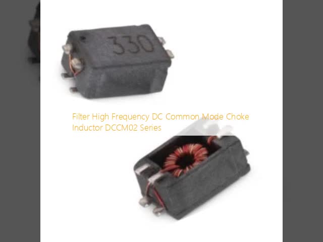 Indutor de estrangulamento de filtro de alta frequência DC de modo comum série DCCM02