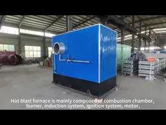 Generatore di aria calda/forno di asciugatura ad aria calda Biomasse di carbone di legno Riso di palla di palla Combustione di pellet