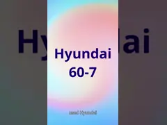 Used Hyundai 60-7 Mini Excavator Reliable Affordable Construction Machinery