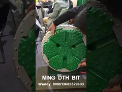 Overburden Symmetric Casing Advancement System Odex Drill Bit MRING