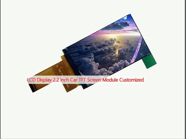 Ecrã LCD de 2,2 polegadas Modulo de Ecrã TFT de Carro Personalizado