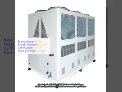 110KW Air Cooled Screw Chiller 380V 50Hz  Compressor Power