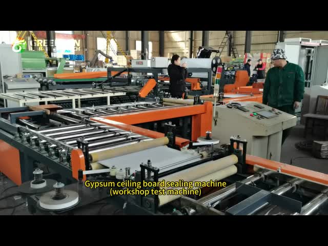 Automatic PVC Gypsum Ceiling Tile Production Line