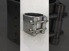 Extended Repair Sleeve With PTFE Lining For Chemical Pipelines Pressure-sealing Extended Repair Kit Axial Compensation Extended Flexible Pipe Connector