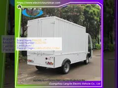 Voiture de bagages électrique professionnelle de 7,5 kW AC 2 places Voiture de transport électrique pour hôtel