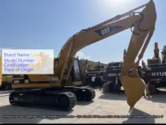 Clean Used Caterpillar 320BL Excvator 20 Tons Cat Excavator In Good Condition