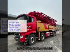 USED SANY 60m caminhão de bomba Máquina de construção de bomba de concreto 2021