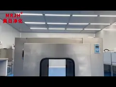 GMP-Certified Floor Pass Box | 201 Stainless Steel & Interlock System | Pharma/Electronics Grade video