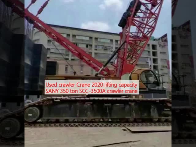 2019 SANY 400 トン SCC-4000A 中古 クローラークレーン 水力直臂型